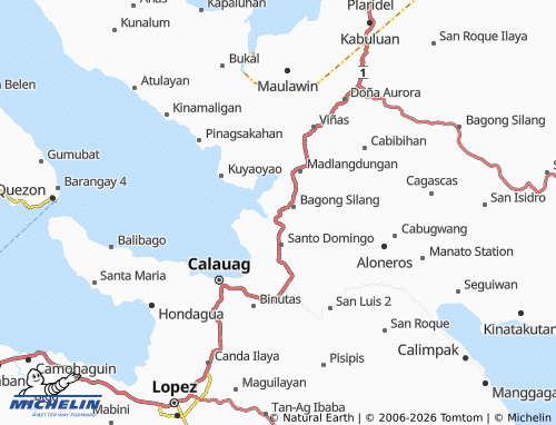 MICHELIN Lungib map - ViaMichelin