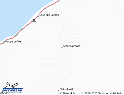 MICHELIN Saint-Damase map - ViaMichelin