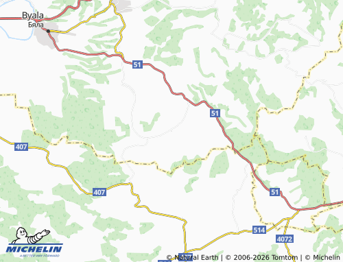MICHELIN-Landkarte Dryanovets - ViaMichelin