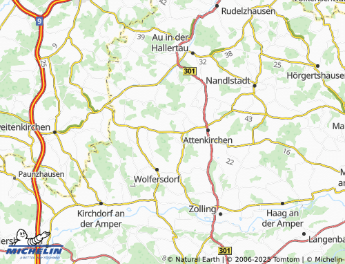 MICHELIN Badendorf map - ViaMichelin