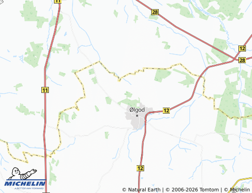 Mappa MICHELIN Havlund - ViaMichelin