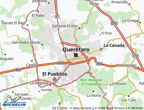 Mapa MICHELIN Santa Ana - ViaMichelin