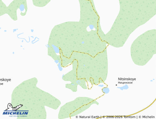 MICHELIN-Landkarte Yurty - ViaMichelin