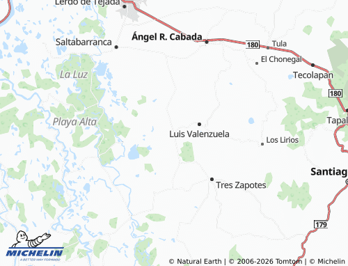 Mapa MICHELIN La Providencia - ViaMichelin