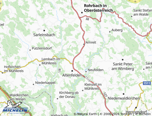 MICHELIN Fraunschlag map - ViaMichelin