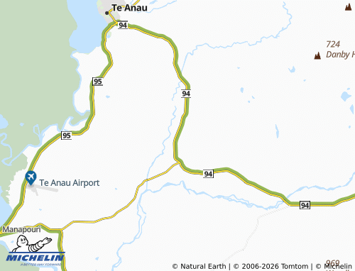 Mapa MICHELIN Hillside - ViaMichelin