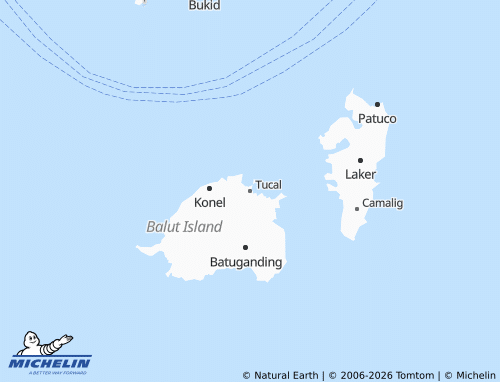 MICHELIN Tucal map - ViaMichelin