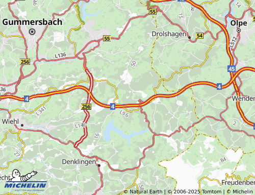 MICHELIN-Landkarte Blankenbach - ViaMichelin