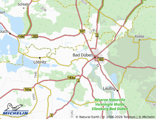 MICHELIN Schnaditz map - ViaMichelin