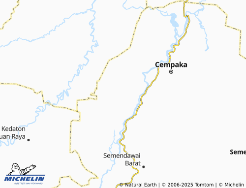 MICHELIN Gunung Jati map - ViaMichelin