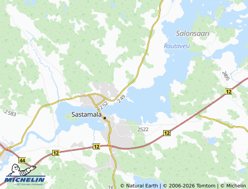 MICHELIN-Landkarte Rauva - ViaMichelin