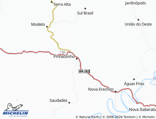Mapa MICHELIN São José - ViaMichelin