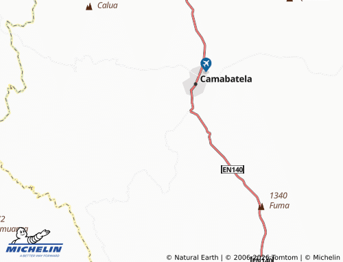Mapa MICHELIN Cacuso - ViaMichelin