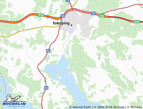 MICHELIN Ryssbo map - ViaMichelin