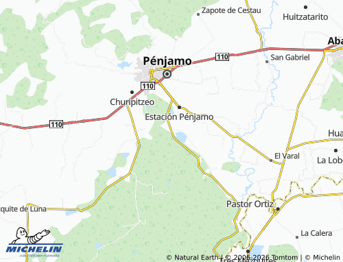 Mappa MICHELIN Zapote de Barajas - ViaMichelin