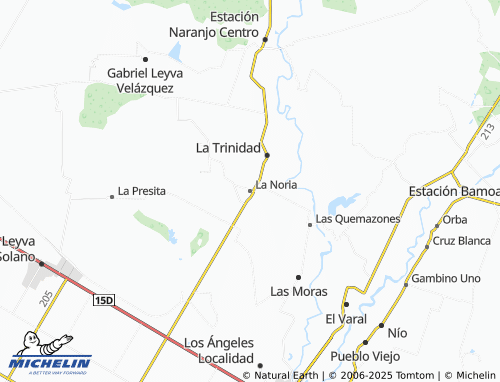 MICHELIN La Noria map - ViaMichelin
