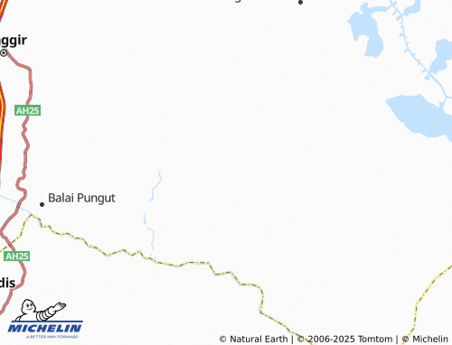 MICHELIN Koto Pait Beringin map - ViaMichelin