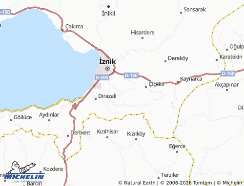 MICHELIN-Landkarte Çamdibi - ViaMichelin