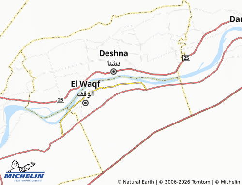 Mapa MICHELIN al-Marashdah - ViaMichelin