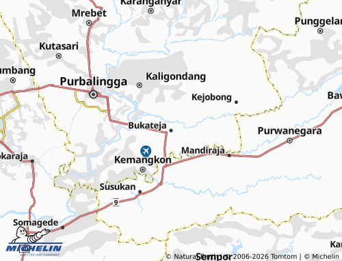 MICHELIN Bukateja map - ViaMichelin