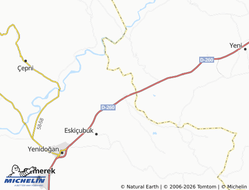 MICHELIN Karagöl map - ViaMichelin