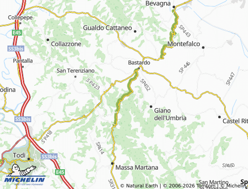 Mapa MICHELIN Montecchio - ViaMichelin