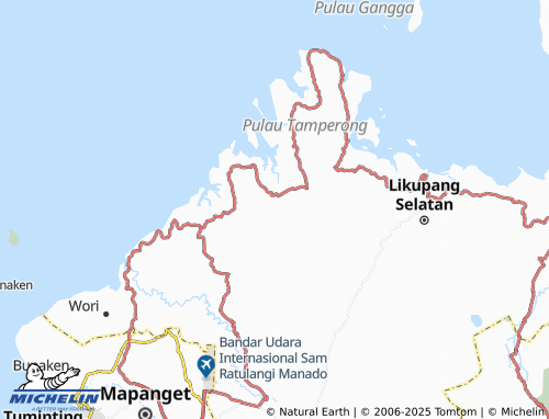 MICHELIN Palaes map - ViaMichelin