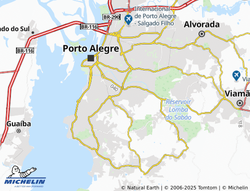 MICHELIN-Landkarte Coronel Aparíco Borges - ViaMichelin