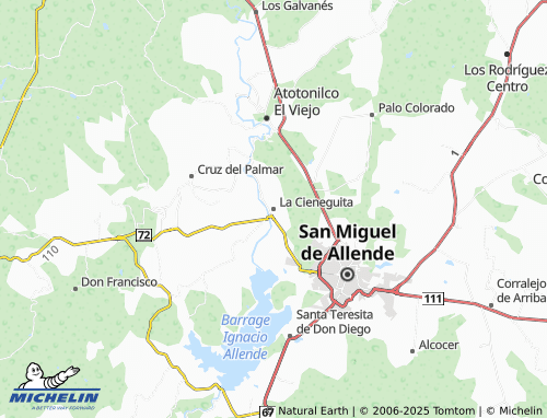 MICHELIN-Landkarte La Cieneguita - ViaMichelin