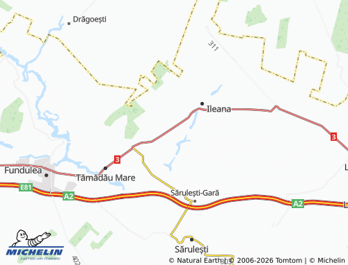 Mappa MICHELIN Florica - ViaMichelin