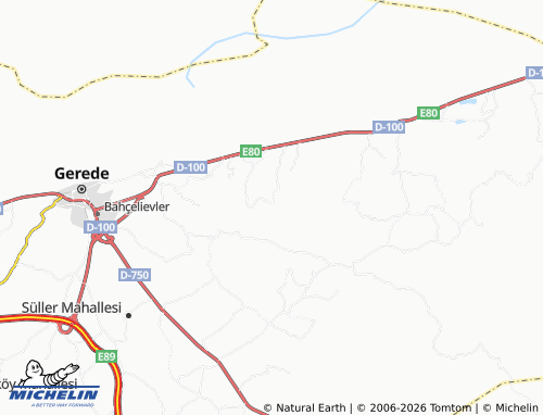 Mapa MICHELIN Bahçedere - ViaMichelin