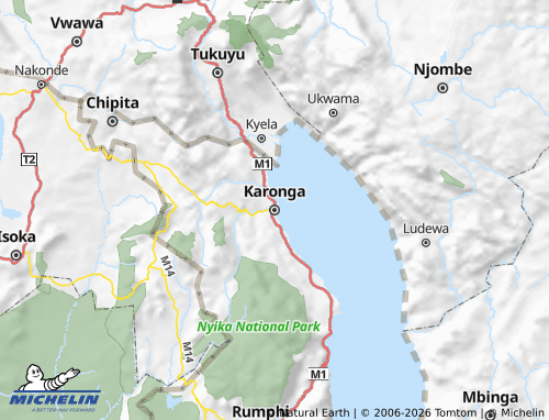 MICHELIN Karonga map - ViaMichelin