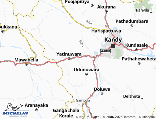 Mappa MICHELIN Govindala - ViaMichelin