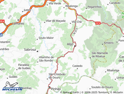 Carte MICHELIN Mondego - ViaMichelin