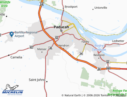 Carte MICHELIN Hendron - ViaMichelin