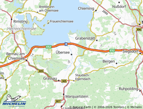 MICHELIN Übersee map - ViaMichelin