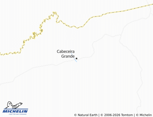 Carte MICHELIN Cabeceira Grande - ViaMichelin