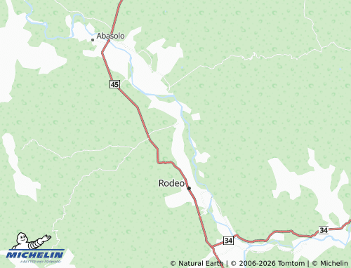 MICHELIN Tierra Blanca map - ViaMichelin