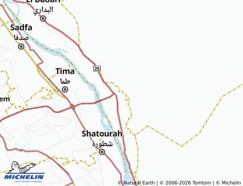 Mappa MICHELIN Ezbat al-'Aqbat - ViaMichelin