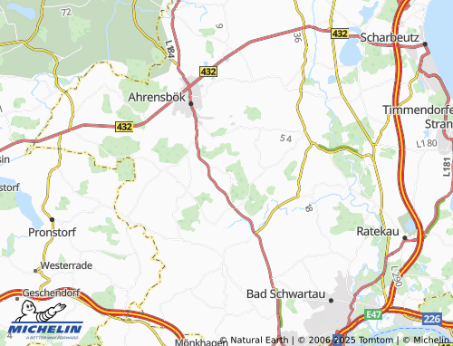 Carte MICHELIN Dunkelsdorf - ViaMichelin