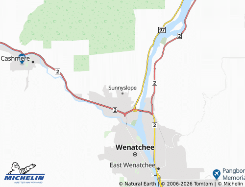 Mappa MICHELIN Sunnyslope - ViaMichelin