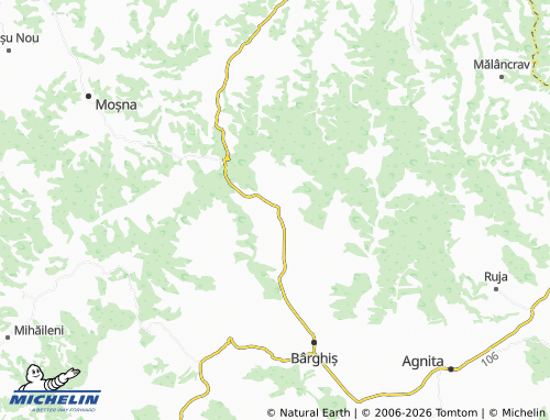 MICHELIN Pelișor map - ViaMichelin