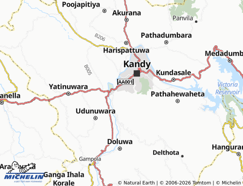 Mappa MICHELIN Ogastawatta - ViaMichelin
