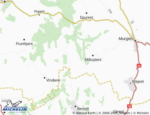 Mappa MICHELIN Lupești - ViaMichelin