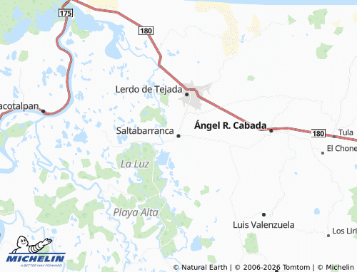 Mapa MICHELIN Saltabarranca - ViaMichelin