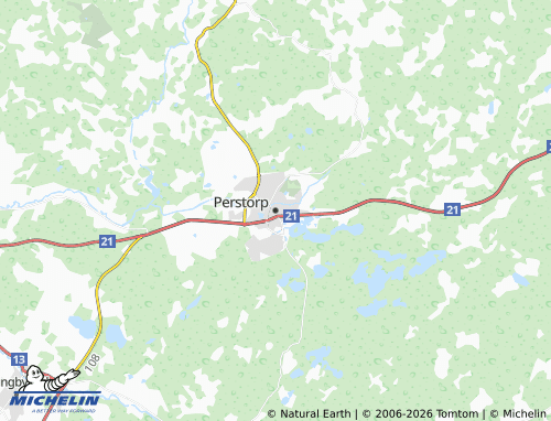 MICHELIN Perstorp map - ViaMichelin