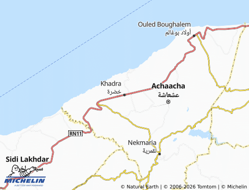 Mappa MICHELIN Khadrah - ViaMichelin
