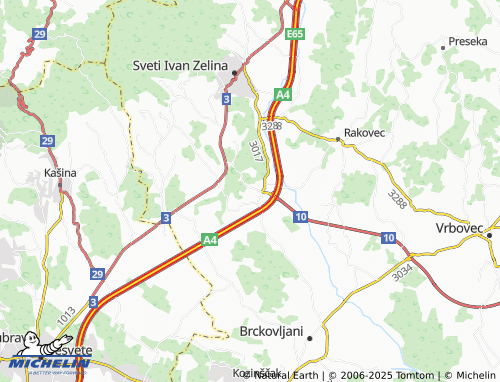 MICHELIN Sveta Helena map - ViaMichelin