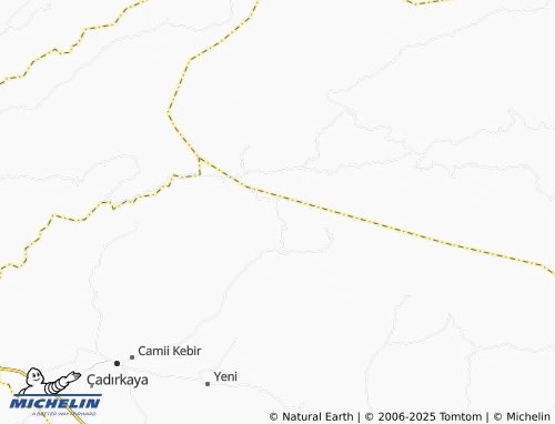 MICHELIN Yeşilyayla map - ViaMichelin