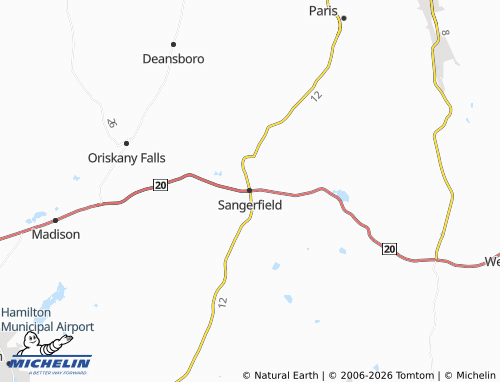 Mappa MICHELIN Sangerfield - ViaMichelin